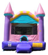Pink Glitter Castle Jumper 13'x15' J304 Pink Glitter Castle Jumper 13'x15' J304
